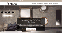 Desktop Screenshot of omiroir.com
